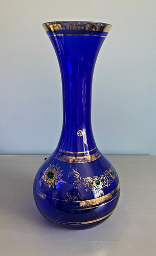 Old italian blue - old, glass