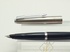 Vintage Parker 45 Blue & Steel