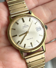 A Vintage Gold Plated Omega