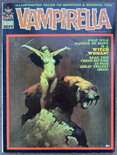 Vampirella 7 (1970): Warren 1st series - HIGH GRADE - Frazetta - FREE UK P&P