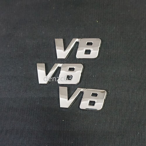 Chrome silver metal - v8,