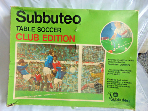 Subbuteo club edition 1970s - subbuteo,