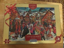 gibson  christmas  1000 piece jigsaw puzzle Light up the night limited edition