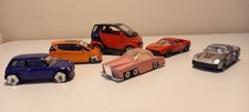 Matchbox Thunderbirds FAB 1 & Maisto Smart Car Diecast - Collectable Bundle