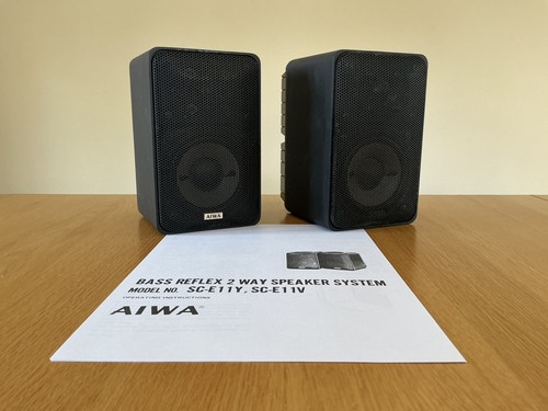 Aiwa e11v bass reflex - sc-e11v,