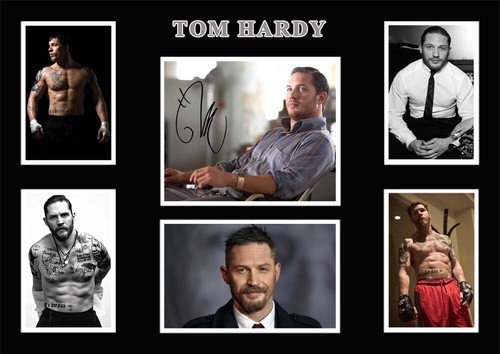 Tom hardy pre - tom, signed