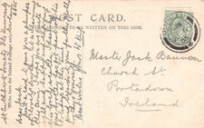 FAMILY HISTORY - POSTCARD - BANNON - PORTADOWN CHURCH STREET IRELAND c1905