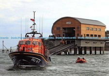 D001691 Tamar class lifeboat ON 1297 Alfred Albert Williams and D class lifeboat
