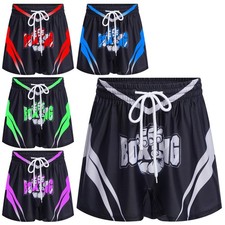 UK Kids Boxing Running Sports Boxer Cosplay Muay Thai Shorts Boxing Uniform
