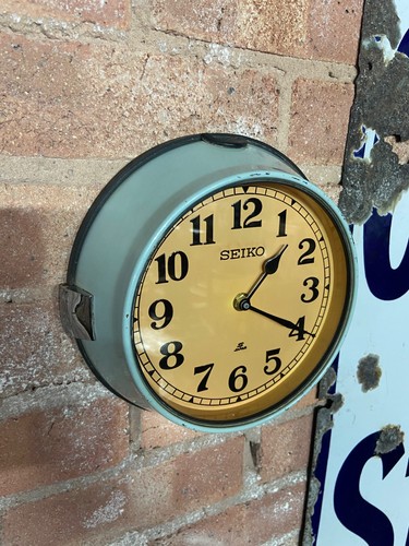 Vintage seiko ship clock - seiko,