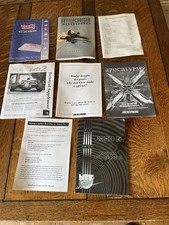 Vintage Amiga Games Manuals Only Bundle DUNE 2 Battlecruiser 3000 Apocalypse etc