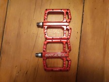 Aluminium Flat Bike Pedals - Excellent Condition