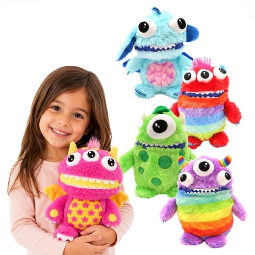 Kids plush worry monster zip - plush,