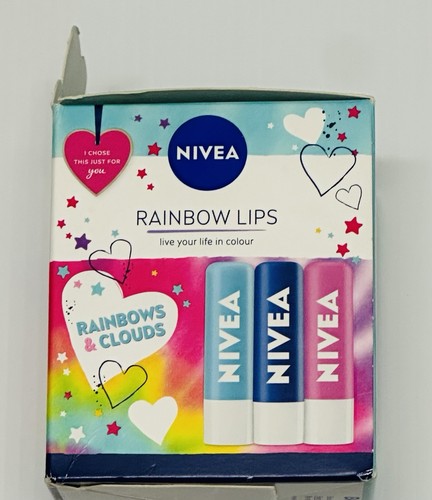 Nivea rainbow lips gift - lips, set