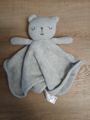 George asda grey knitted teddy - george,