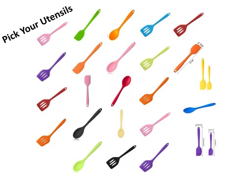 Silicone spatula scraper - silicone,