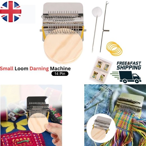 Small loom darning - darning, machine