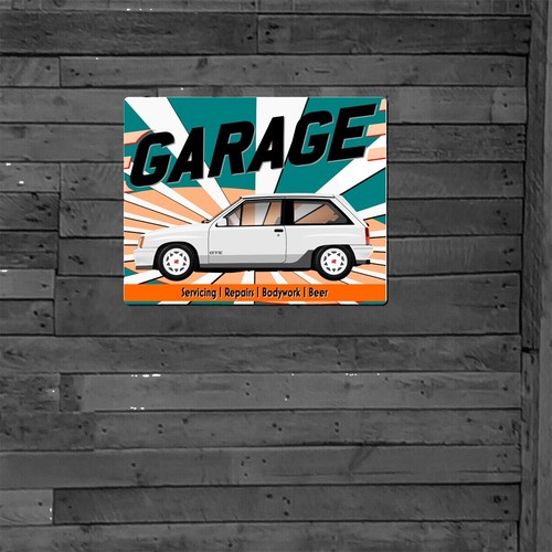 Personalised man cave metal - cave,