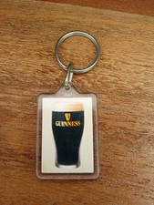 Vintage Guinness Keyring Pint