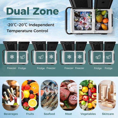 Zone 12v car refrigerator - zone, 40l