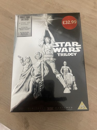 Star wars trilogy - disk, dvd