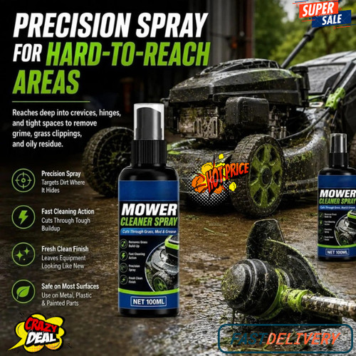 Heavy duty mower cleaner - mower,