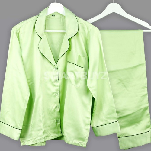 Women soft plain silky satin - women,