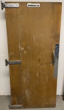 Fridge Door Butcher Restaurant Kitchen Closet Antique Vintage