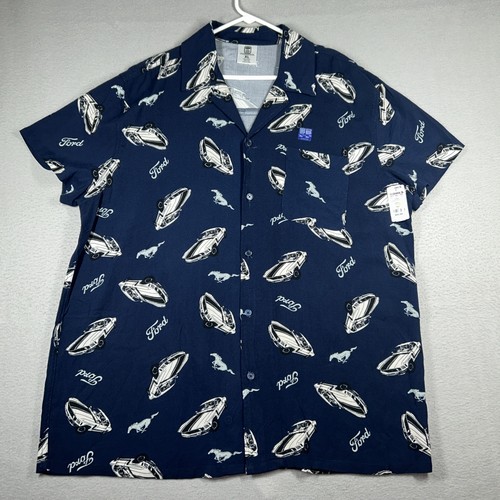 Ford mustang hawaiian - mustang, shirt