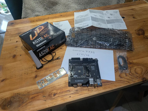 Gigabyte a520i socket - socket, am4