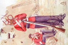 Picture Postcard- MILITARY UNIFORM, PRIVATE, 44TH (EAST ESSEX) REGIMENT OF FOOT