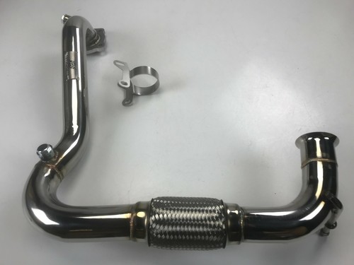 Stainless steel exhaust decat - steel,