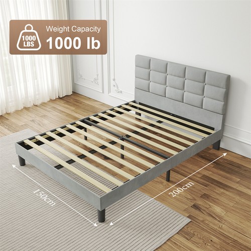 Bed frame velvet - !!!bed,