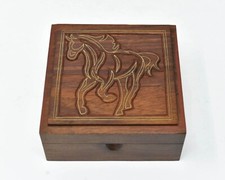 Wooden Box Keepsake Storage