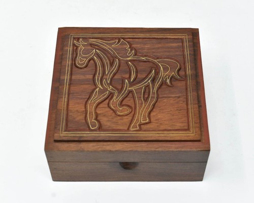 Wooden box keepsake - wooden,