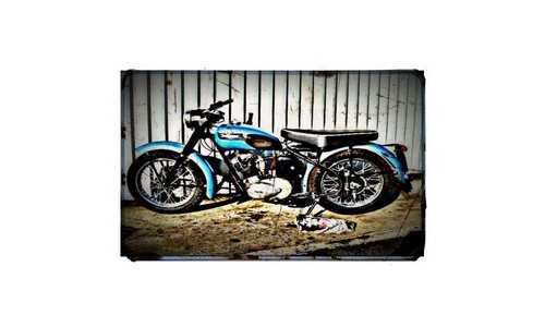 1956 triumph tiger cub - , bike