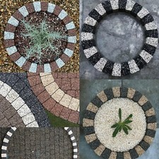 Garden granite stone circle - garden,