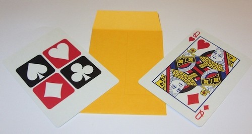 Gimmick queen card magician - queen,