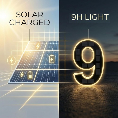 Solar led house - led,