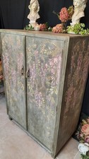 Vintage Hand Painted Wardrobe