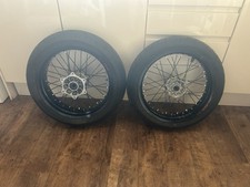 Suzuki DRZ400 DRZ 400 Genuine SM Supermoto Wheel New Tyres LOOK!!