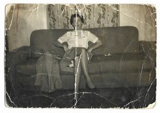 Vintage Old 1950s Wallet Worn