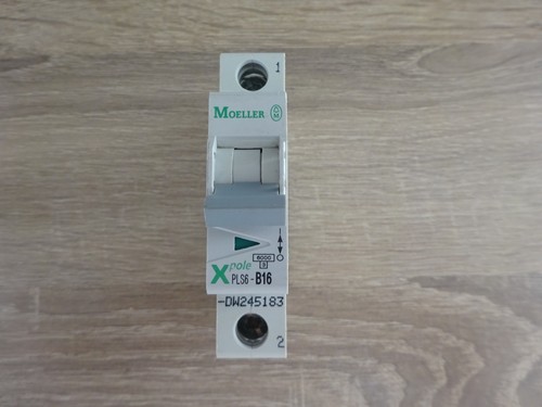 Moeller b16 16a mcb circuit - 16a,
