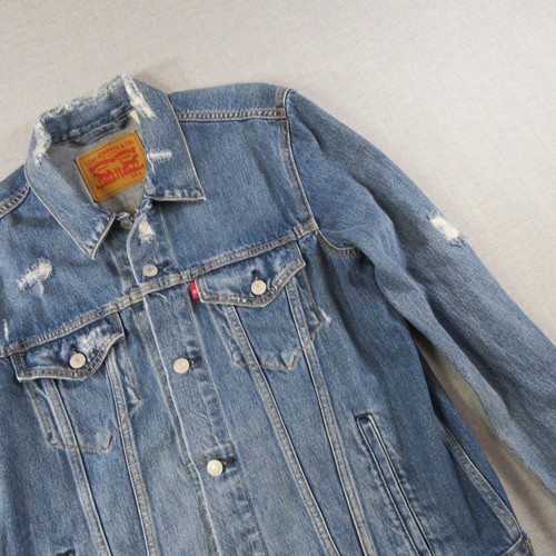 Levi trucker denim jacket - denim,