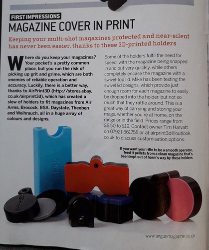 Twin magazine holder - twin,