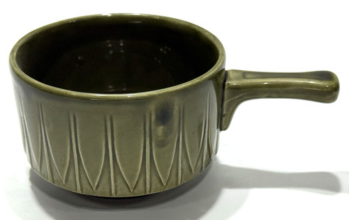 Vintage 1970s green soup - 1970s, bowl