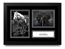 Sean Bean Signed A4 Framed