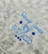 Personalised baby blanket - baby,