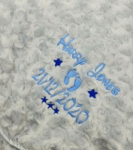 Personalised baby blanket - personalised,