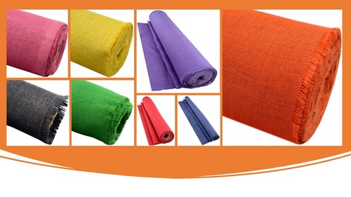 12oz coloured hessian craft - *,